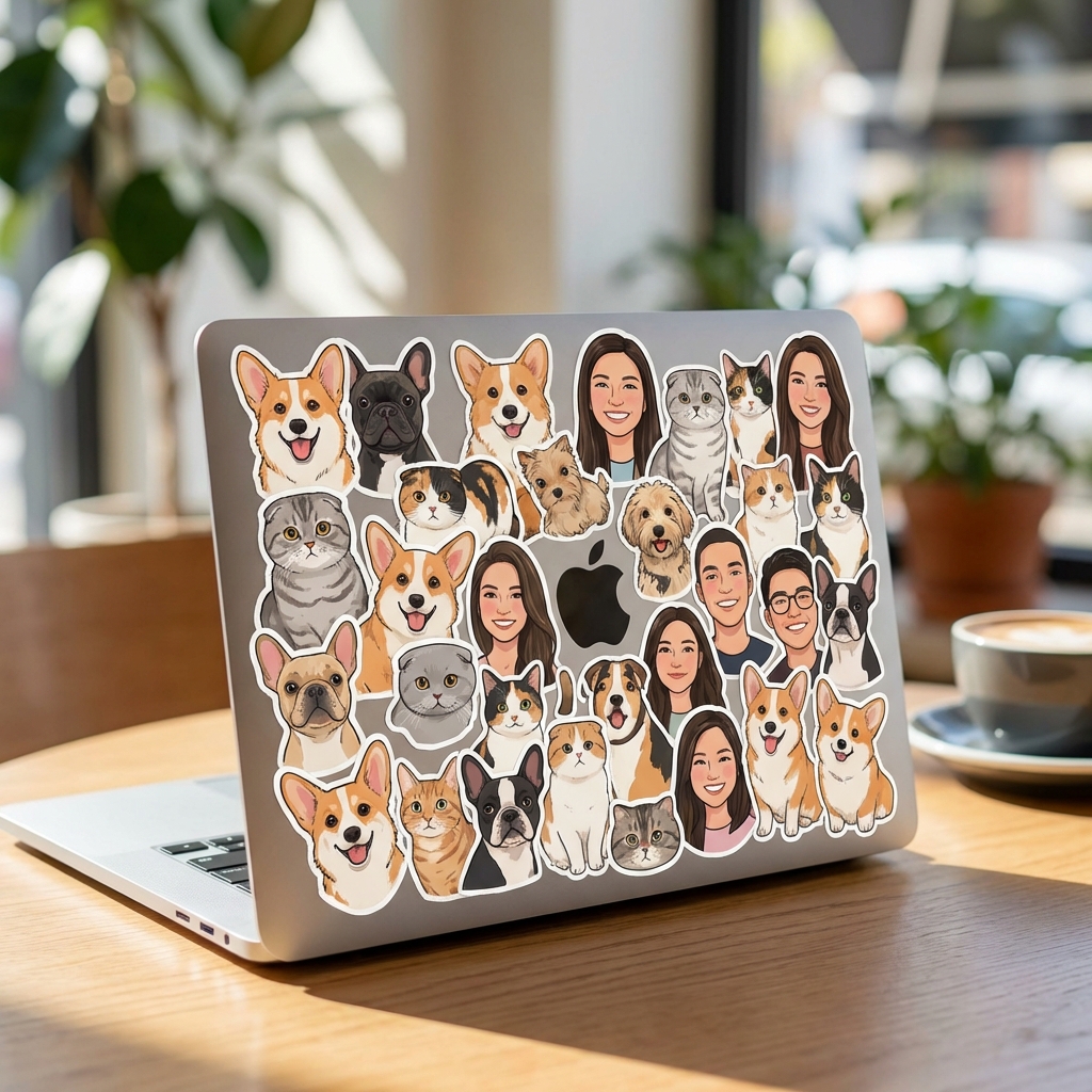 Scrapanet Stickers